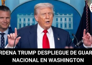 Trump ordena desplegar la Guardia Nacional en Washington y toma el control de la policía local