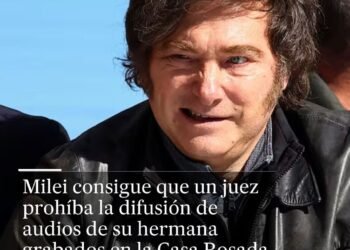 Milei consigue que un juez prohíba la difusión de audios de su hermana grabados en la Casa Rosada