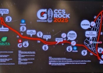 Las vías que estarán cerradas en Caracas por la carrera Gatorade Caracas Rock 2025