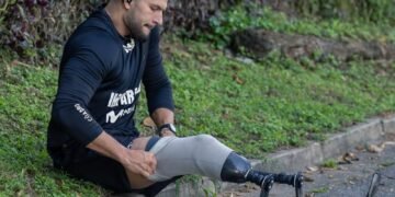 Juan Pablo Dos Santos, el venezolano que corre el Maratón de Nueva York con prótesis en ambas piernas