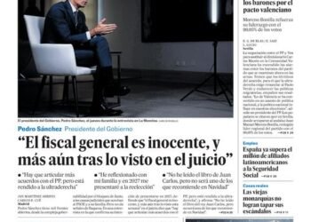 Pedro Sánchez: “El fiscal general es inocente, y más aún tras lo visto en el juicio”