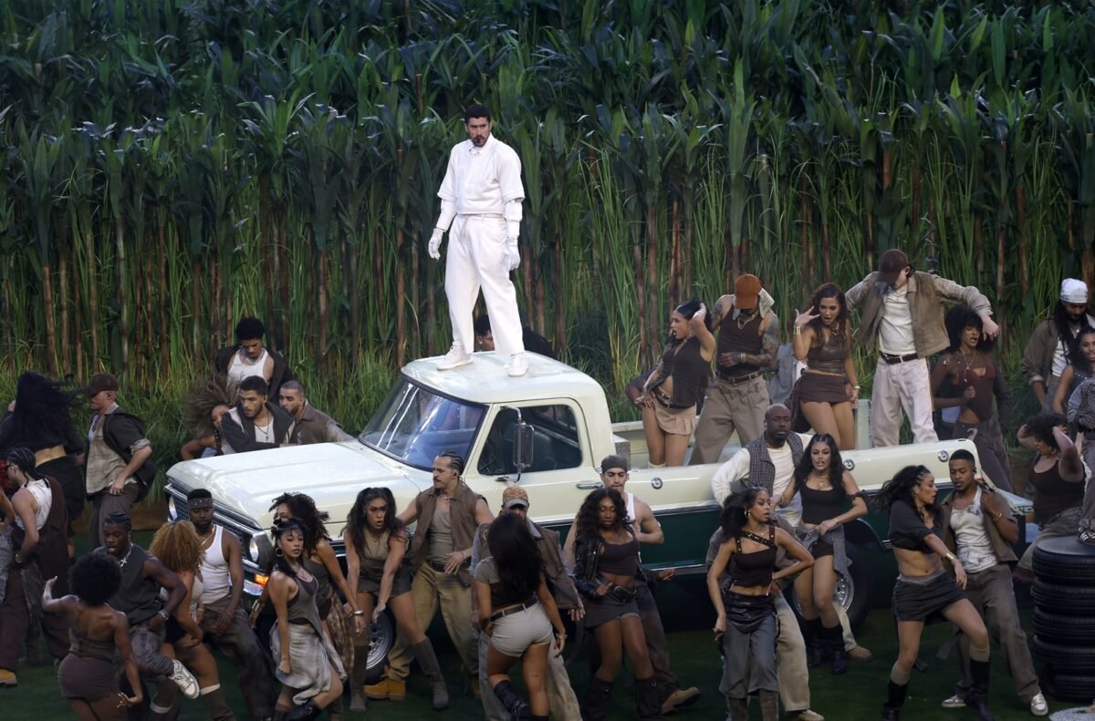 Bad Bunny convirtió el Super Bowl en una fiesta latina desde el medio tiempo