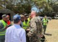 EN FOTOS: John Barrett visita los sitios afectados por los terremotos