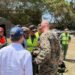 EN FOTOS: John Barrett visita los sitios afectados por los terremotos