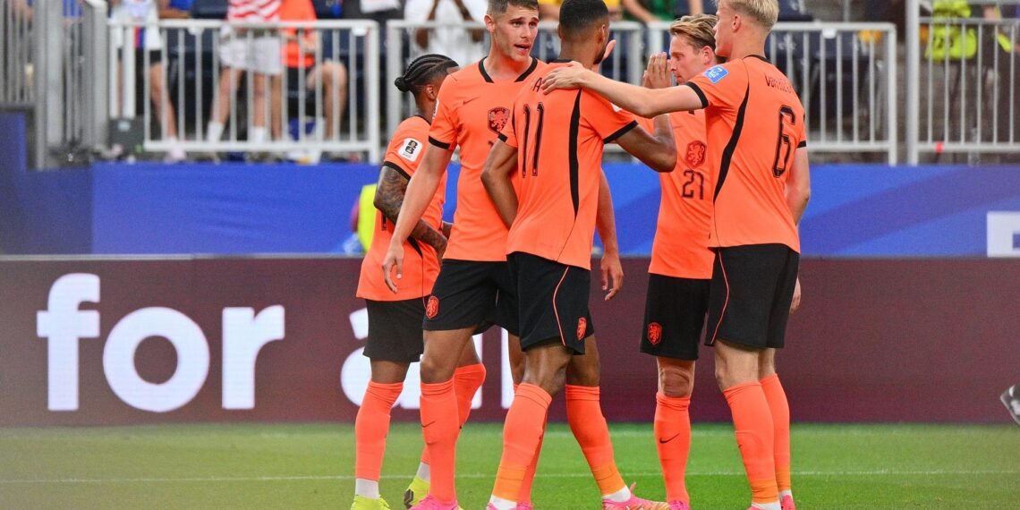 El futbolista que marcó el gol 100 del Mundial 2026 en el partido entre Países Bajos y Suecia
