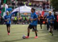 Ronaldinho derrochó toda su magia ante una multitud en Petare Ronaldinho derrochó toda su magia ante una multitud en Petare